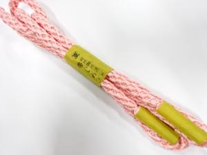 未使用品　正絹　手組帯締め